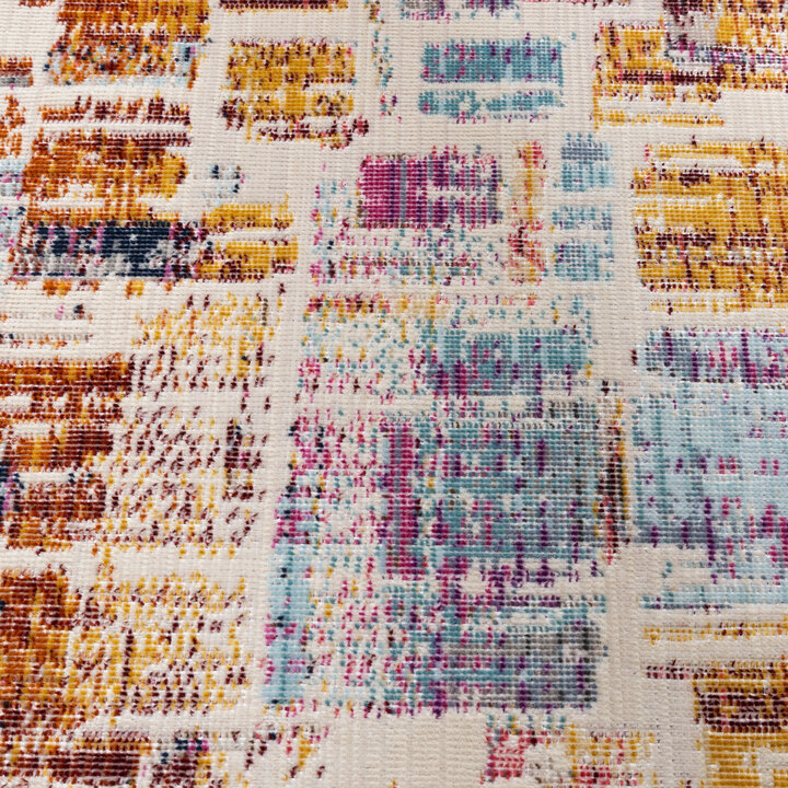 Boho Matta - Joya Tiles Flerfärgad - 3