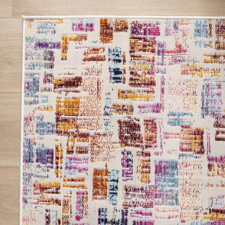 Boho Matta - Joya Tiles Flerfärgad - 4