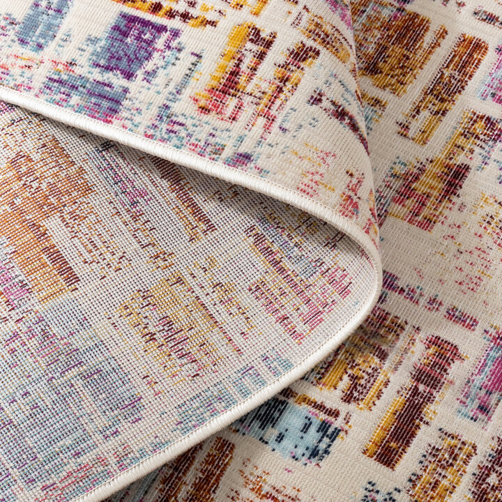 Boho Matta - Joya Tiles Flerfärgad - 6