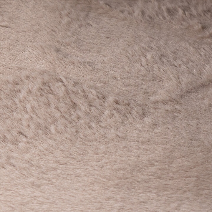 Rund Matta Med Låg Lugg - Cozy Taupe - 3