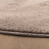Rund Matta Med Låg Lugg - Cozy Taupe - thumbnail 5