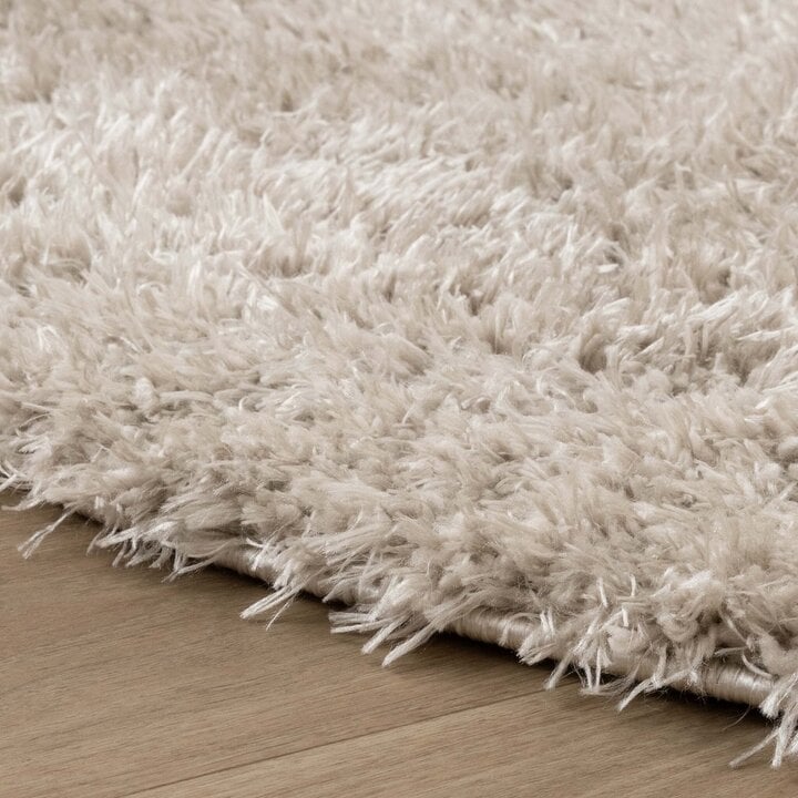 Rund Shagmattor - Blaze Beige/Grå - 6