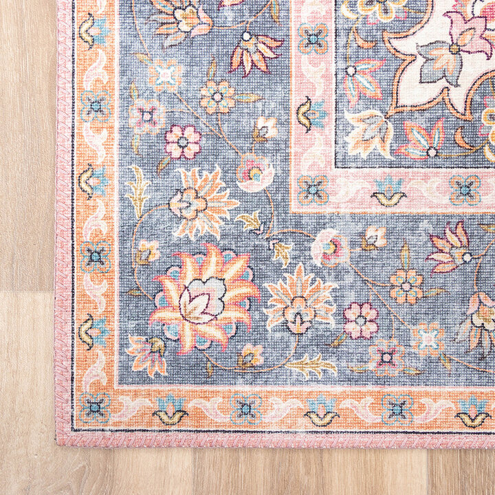 Matta I Vintagestil - Lily Medaillon Rosa - 8