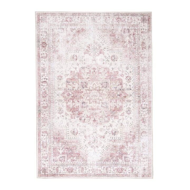 Matta I Vintagestil - Lago Röd/Rosa - 1