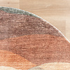 Rund Modern Matta - Field Terrakotta - thumbnail 4