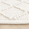 Vävd Matta I Ull - Knit Gräddvit - thumbnail 7