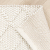 Vävd Matta I Ull - Knit Gräddvit - thumbnail 8