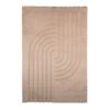 Mjuk Matta Med Hög Lugg - Carvy Curves Taupe - thumbnail 1