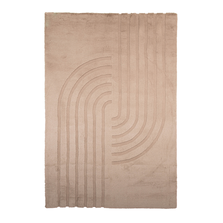 Mjuk Matta Med Hög Lugg - Carvy Curves Taupe - 1