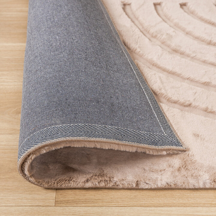 Mjuk Matta Med Hög Lugg - Carvy Curves Taupe - 7