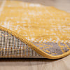 Rund Lapptäckesmatta - Spring Patchwork Gul/Taupe - thumbnail 5