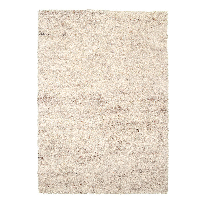 Ullmatta Med Hög Lugg - Royal Gräddvit/Taupe - 1