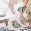 Tvättbar Barnmatta - Mace Animals Gräddvit - thumbnail 2