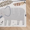 Tvättbar Barnmatta - Mace Animals Gräddvit - thumbnail 4
