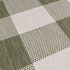 Inomhus- Och Utomhusmatta - Ranch Checkerboard Grön - thumbnail 3