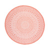 Rund Utomhusmatta - Summer Aztec Rosa - thumbnail 1