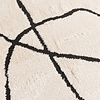 Japandi-Matta - Yori Lines Gräddvit/Svart - thumbnail 4