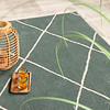 Skandinavisk Utomhusmatta - Odin Lines Grön - thumbnail 3
