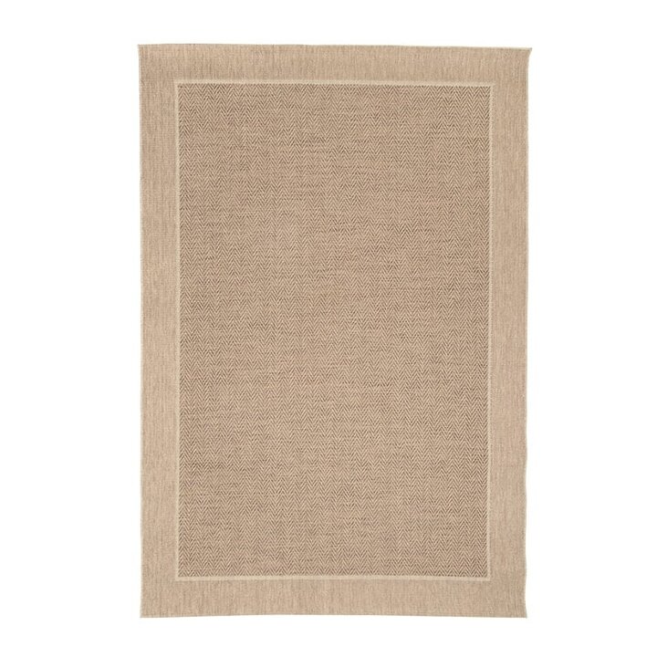 Utomhusmatta I Jute - Fora Edge Natur - 1