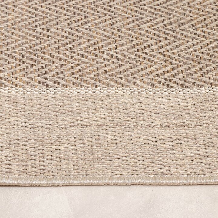 Utomhusmatta I Jute - Fora Edge Natur - 4