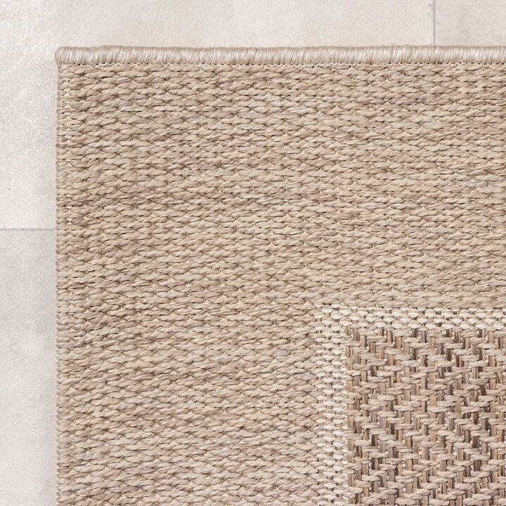 Utomhusmatta I Jute - Fora Edge Natur - 5