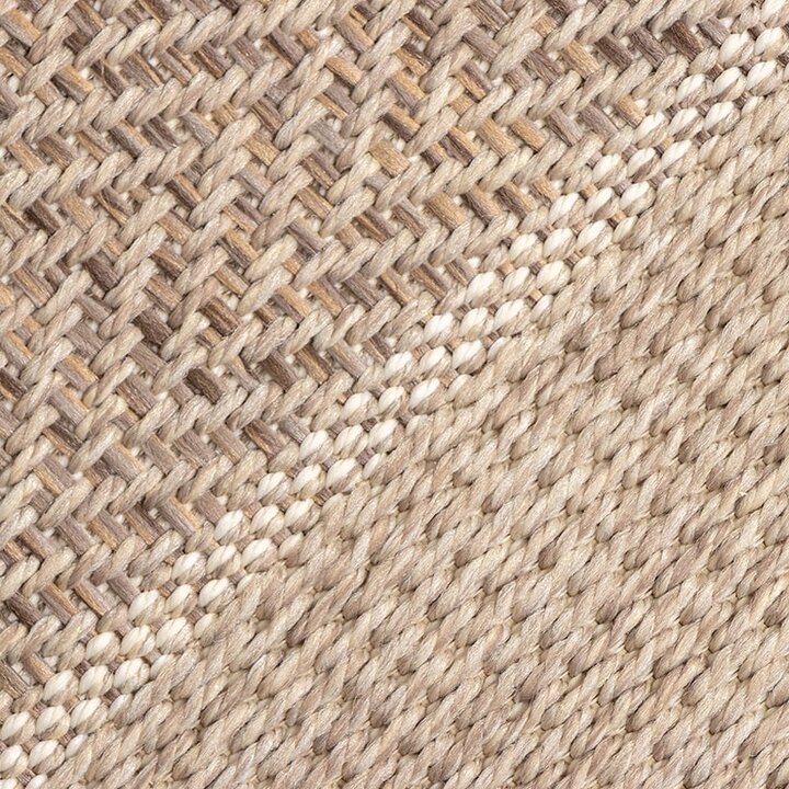 Utomhusmatta I Jute - Fora Edge Natur - 7