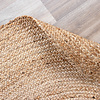 Jute Matta - Fair Rund Natur - thumbnail 6