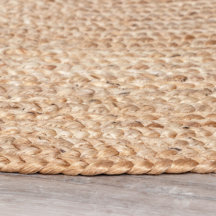 Jute Matta - Fair Rund Natur - 7