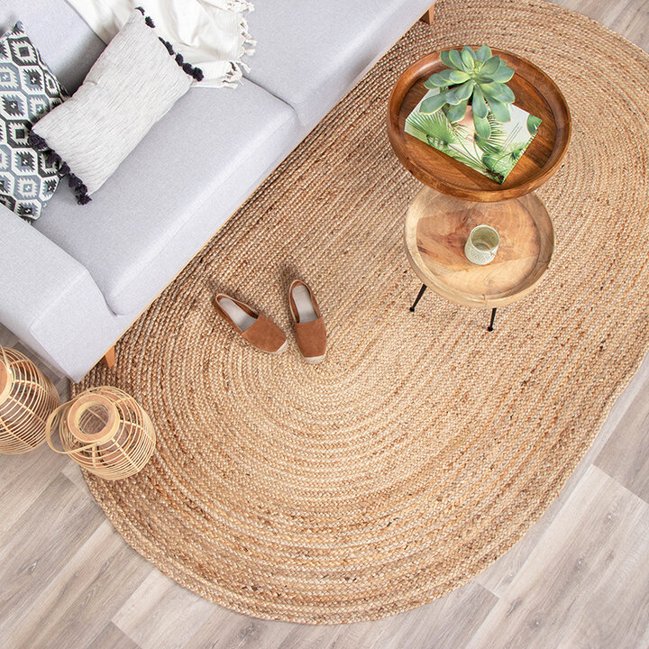 Jute Matta - Fair Oval Natur - 3