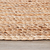 Jute Matta - Fair Oval Natur - thumbnail 5