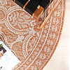 Rund Utomhusmatta - Summer Oriental Terrakotta - thumbnail 4