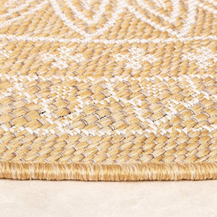 Rund Utomhusmatta - Summer Aztec Gul - 8