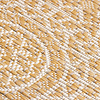 Rund Utomhusmatta - Summer Aztec Gul - thumbnail 9