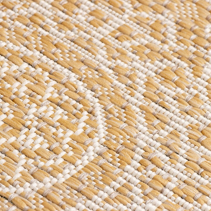 Rund Utomhusmatta - Summer Aztec Gul - 9