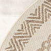 Rund Jute Utomhusmatta - Nomad Aztec Gräddvit - thumbnail 6