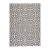 Utomhusmatta - Summer Pattern Grå - thumbnail 1