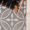 Utomhusmatta - Summer Pattern Grå - thumbnail 4