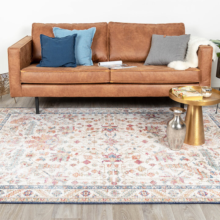 Matta I Vintagestil - Azara Persia Ljusblå - 3
