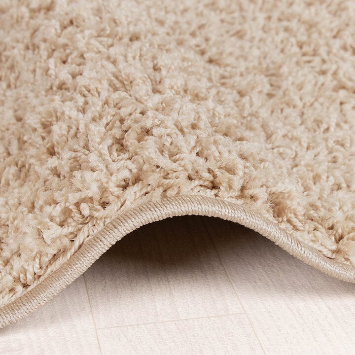 Matta Med Hög Lugg - Solid Beige - 6