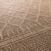 In- Och Utomhusmatta - Dunes Geo Brun - thumbnail 3