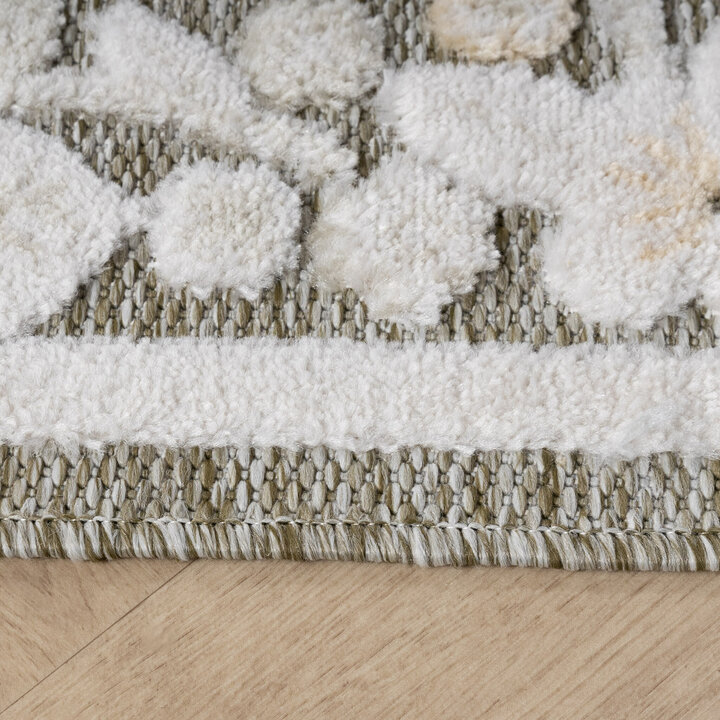 Utomhusmatta - Bloom Oriental Taupe - 5