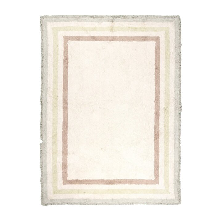 Tvättbar barnmatta - Milo Grön - 1