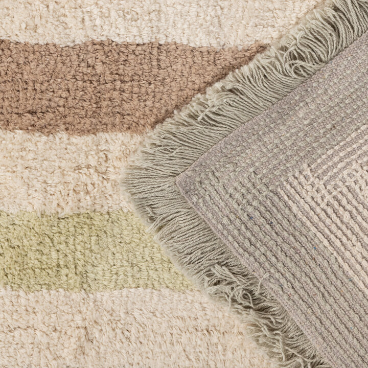 Tvättbar barnmatta - Milo Grön - 6