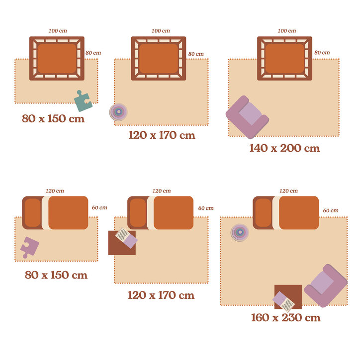 Tvättbar barnmatta - Milo Grön - 7