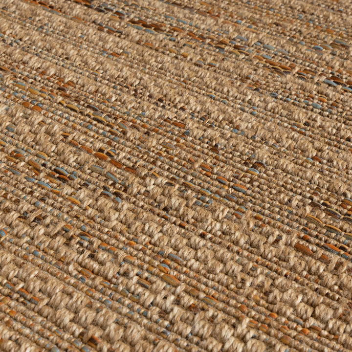 Jute utomhusmatta - Daisy Lines Multicolour - 3