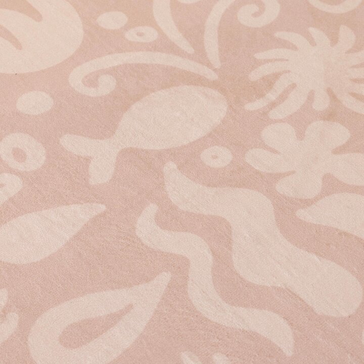 Tvättbar lekmatta – Flo Rosa - 3