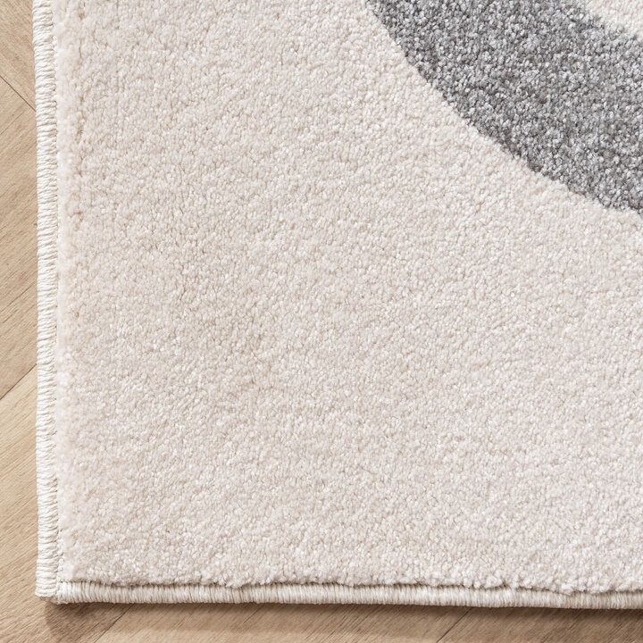 Barnrumsmatta - Bowie Road Gräddvit - 4