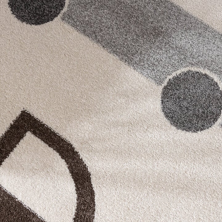 Barnrumsmatta - Bowie Auto Gräddvit - 3