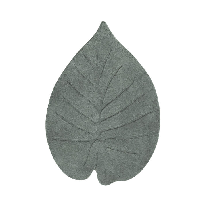 Tvättbar barnmatta – Coco Löv Mörkgrön - 1