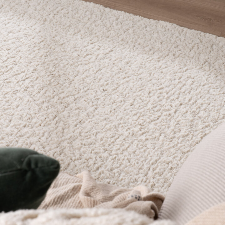 Fluffig matta – Bobby Vit - 2